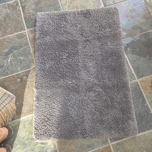 Gray Bathroom Rug